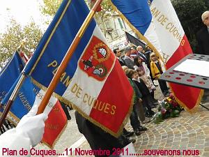 REPORTAGE 2011 PLAN DE CUQUES CELEBRATION DU 11 NOVEMBRE 1918   (1) PAR GM